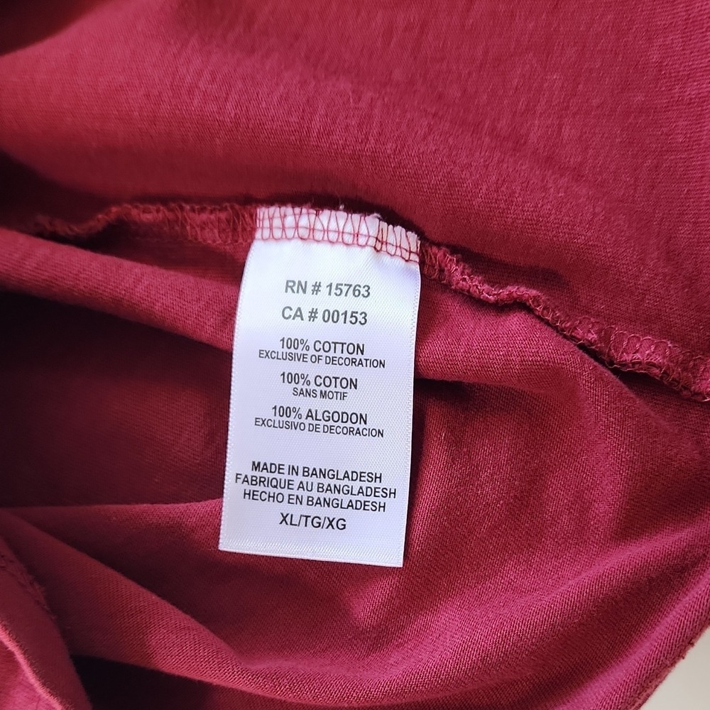 Champion Florida State Seminoles Football XL Long Sleeve Shirt garnet - Picture 6 of 6